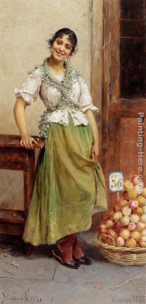 Stefano Novo The Peach Seller